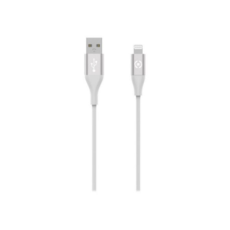 Celly - Cavo Lightning - USB maschio a Lightning maschio - 1.5 m - bianco - per Apple 10.2-inch iPad- AirPods Max- AirPods Pro-