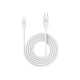 Celly - Cavo Lightning - USB-C maschio a Lightning maschio - 2 m - bianco - Supporto per l'erogazione di energia elettrica - pe