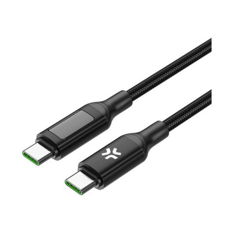 Celly - Cavo USB - 24 pin USB-C (M) a 24 pin USB-C (M) - 2 m - Alimentazione USB (100 W) - nero