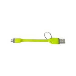 Celly - Cavo USB - Micro-USB Tipo B (M) a USB (M) - USB 2.0 - 2.4 A - 12 cm - verde