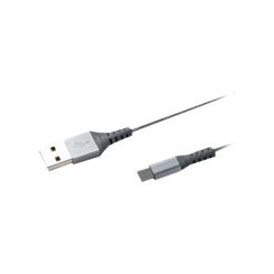 Celly - Cavo USB - USB (M) a USB-C (M) - 3 A - 1 m - argento