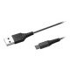 Celly - Cavo USB - USB (M) a USB-C (M) - 3 A - 1 m - nero