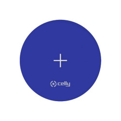 Celly - Pad di ricarica wireless - 10 Watt - blu