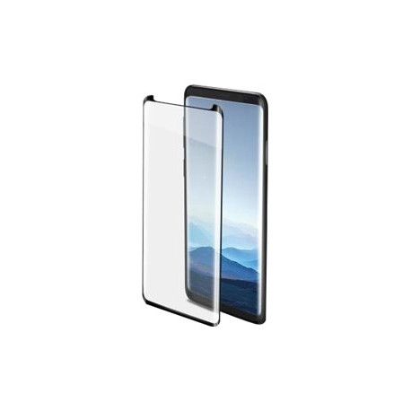 Celly 3DGLASS774BK - Protezione per schermo per telefono cellulare - vetro - colore telaio nero - per Samsung Galaxy Note9