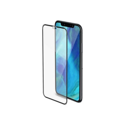 Celly 3DGLASS998BK - Protezione per schermo per telefono cellulare - vetro - colore telaio nero - per Apple iPhone XR