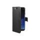 Celly Air - Flip cover per cellulare - fibra di vetro, TPU (poliuretano termoplastico) - nero - per Samsung Galaxy S8+