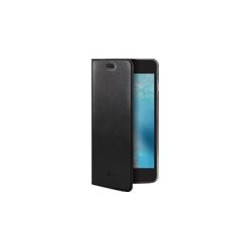 Celly Air Pelle AIRPELLE800BK - Flip cover per cellulare - vera pelle, fibra di vetro - per Apple iPhone 7