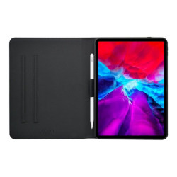 Celly BookBand - Flip cover per tablet - ecopelle - nero - 10.2" - per Apple 10.2-inch iPad (7^ generazione, 8^ generazione)