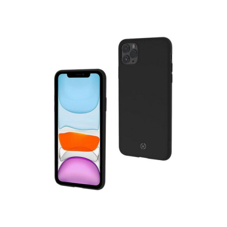 Celly CANDY - Cover per cellulare - silicone - nero - per Apple iPhone 11 Pro