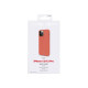 Celly Cromo - Cover per cellulare - TPU (poliuretano termoplastico), rivestimento in silicone - arancione - per Apple iPhone 12