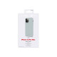 Celly Cromo - Cover per cellulare - TPU (poliuretano termoplastico), rivestimento in silicone - blu - per Apple iPhone 12 Pro M