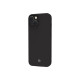 Celly Cromo - Cover per cellulare - TPU (poliuretano termoplastico), rivestimento in silicone - nero - per Apple iPhone 14 Plus