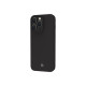 Celly Cromo - Cover per cellulare - TPU (poliuretano termoplastico), rivestimento in silicone - nero - per Apple iPhone 14 Pro