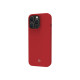 Celly Cromo - Cover per cellulare - TPU (poliuretano termoplastico), rivestimento in silicone - rosso - per Apple iPhone 14 Pro