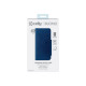 Celly Duomo - Flip cover per cellulare - similpelle - blu - 6.5"