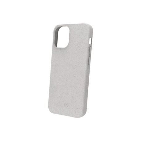 Celly Earth - Cover per cellulare - Materiale vegetale biodegradabile al 100% - bianco - 5.4" - per Apple iPhone 12 mini