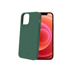 Celly Earth - Cover per cellulare - Materiale vegetale biodegradabile al 100% - verde - 6.7" - per Apple iPhone 12 Pro Max