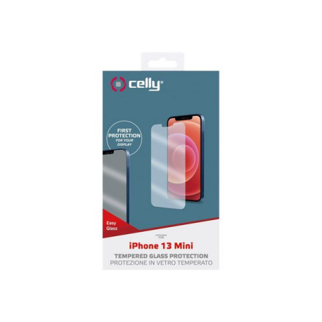 Celly Easy - Protezione per schermo per telefono cellulare - per Apple iPhone 13 mini