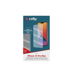 Celly Easy Glass - Protezione per schermo per telefono cellulare - vetro - per Apple iPhone 12 Pro Max