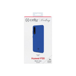 Celly FEELING - Cover per cellulare - silicone - blu - per Huawei P30