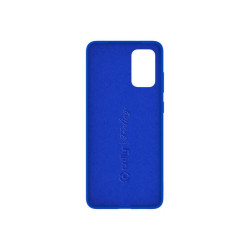 Celly FEELING - Cover per cellulare - silicone - blu - per Samsung Galaxy S20+