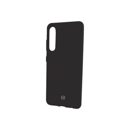 Celly FEELING - Cover per cellulare - silicone - nero - per Huawei P30