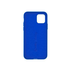 Celly FEELING - Cover per cellulare - silicone liquido - blu - per Apple iPhone 11 Pro Max