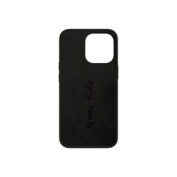 Celly FEELING - Cover per cellulare - silicone liquido - nero - per Apple iPhone 13 Pro Max