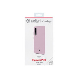 Celly FEELING FEELING848PK - Cover per cellulare - silicone - rosa - per Huawei P30