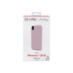 Celly FEELING FEELING998PK - Cover per cellulare - silicone liquido - rosa - per Apple iPhone XR