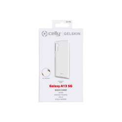 Celly Gelskin - Cover per cellulare - TPU (poliuretano termoplastico) - trasparente - per Samsung Galaxy A13 5G