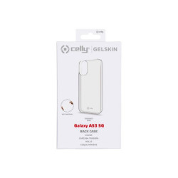 Celly Gelskin - Cover per cellulare - TPU (poliuretano termoplastico) - trasparente - per Samsung Galaxy A53 5G