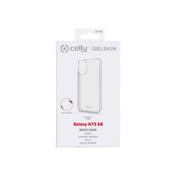 Celly Gelskin - Cover per cellulare - TPU (poliuretano termoplastico) - trasparente - per Samsung Galaxy A73 5G