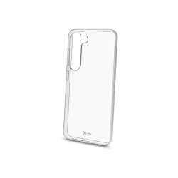 Celly Gelskin - Cover per cellulare - TPU (poliuretano termoplastico) - trasparente - per Samsung Galaxy S23