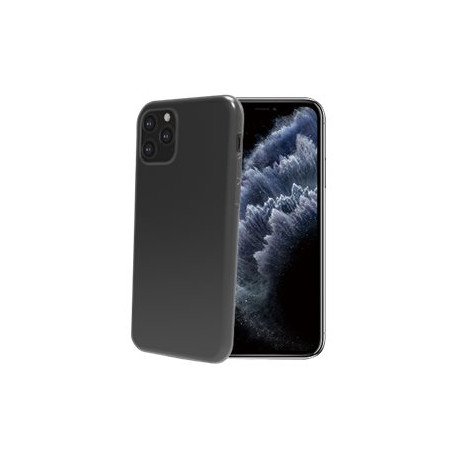 Celly Gelskin GELSKIN1000BK - Cover per cellulare - TPU (poliuretano termoplastico) - nero - per Apple iPhone 11 Pro