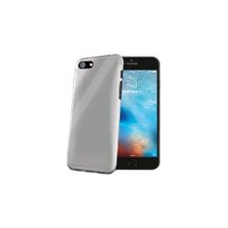 Celly Gelskin GELSKIN800 - Cover per cellulare - TPU (poliuretano termoplastico) - trasparente - per Apple iPhone 6, 6s, 7, 8, 