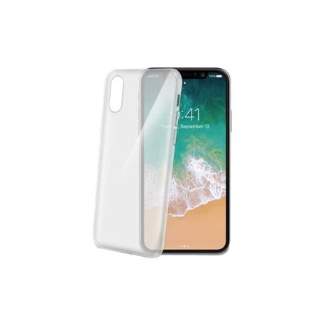 Celly Gelskin GELSKIN900 - Cover per cellulare - TPU (poliuretano termoplastico) - per Apple iPhone XS