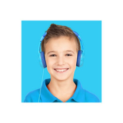 Celly KidsBeat - Cuffie - over ear - cablato - jack 3,5 mm - blu