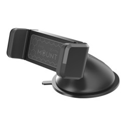 Celly MountDash - Supporto per auto per telefono cellulare - fino a 6,5" - nero