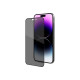 Celly Privacy Full Glass - Protezione per schermo per telefono cellulare - 3D - vetro - con filtro privacy - A due vie - colore