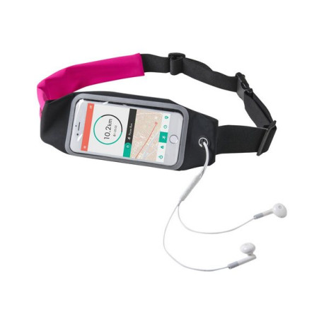 Celly RunBelt Duo XL - Marsupio per cellulare - rosa - 5"