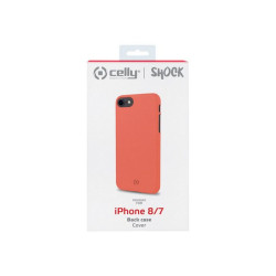 Celly SHOCK - Cover per cellulare - PVC - arancione tramonto - per Apple iPhone 7, 8