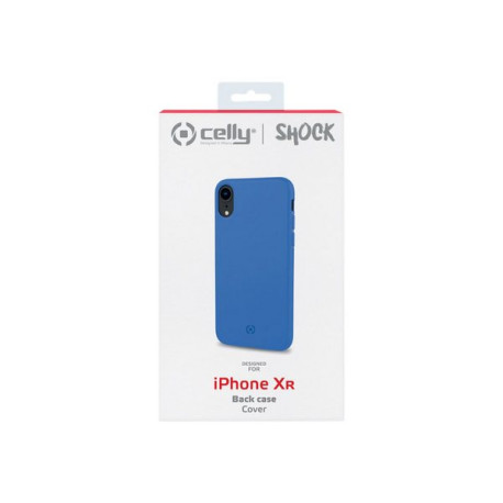 Celly SHOCK - Cover per cellulare - PVC - blu cielo - per Apple iPhone XR