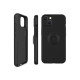 Celly Snap - Cover per cellulare - policarbonato, TPU (poliuretano termoplastico) - nero - per Apple iPhone 13