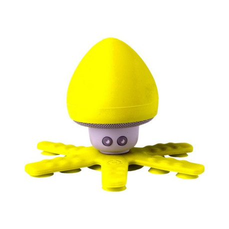 Celly Squiddy Sound - Altoparlante - portatile - senza fili - Bluetooth - giallo