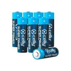 Celly Super Power ALKALINEAA8P - Batteria 8 x AA / LR6 - Alcalina - 2200 mAh