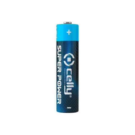 Celly Super Power ALKALINEAAA4P - Batteria 4 x AAA / LR03 - Alcalina - 800 mAh