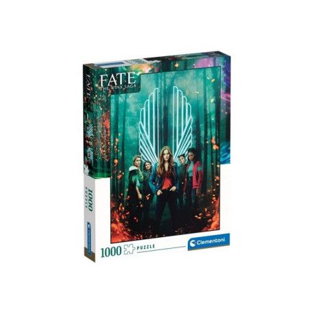 Clementoni - Fate: The Winx Saga - puzzle - 1000 pezzi