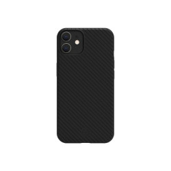 Celly Ultra - Cover per cellulare - poliuretano termoplastico in policarbonato - nero - per Apple iPhone 12, 12 Pro