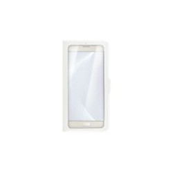 Celly Unicaview XL - Flip cover per cellulare - bianco